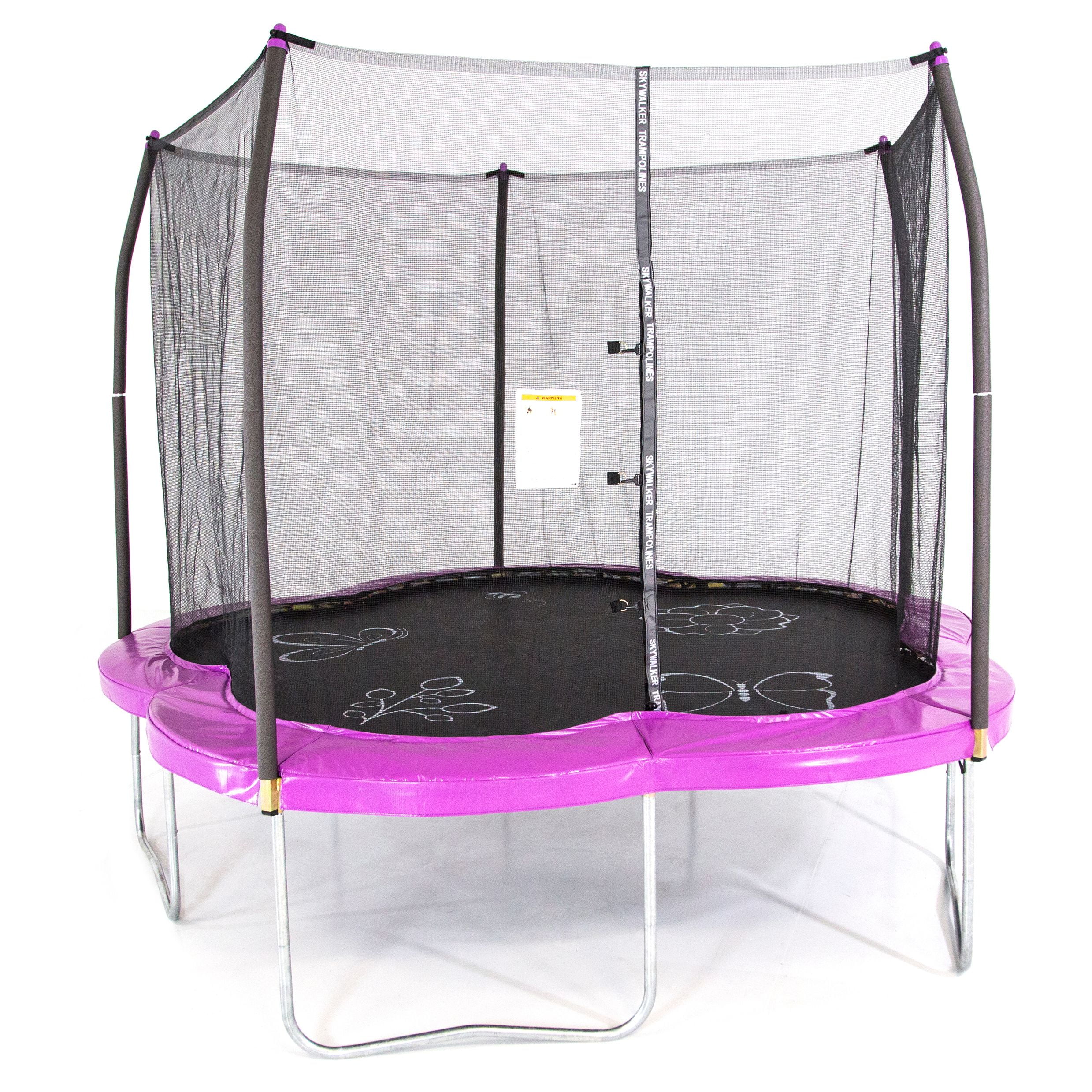 Skywalker Trampolines 11' Adventure Arena Trampoline with Enclosure - Imagination Garden