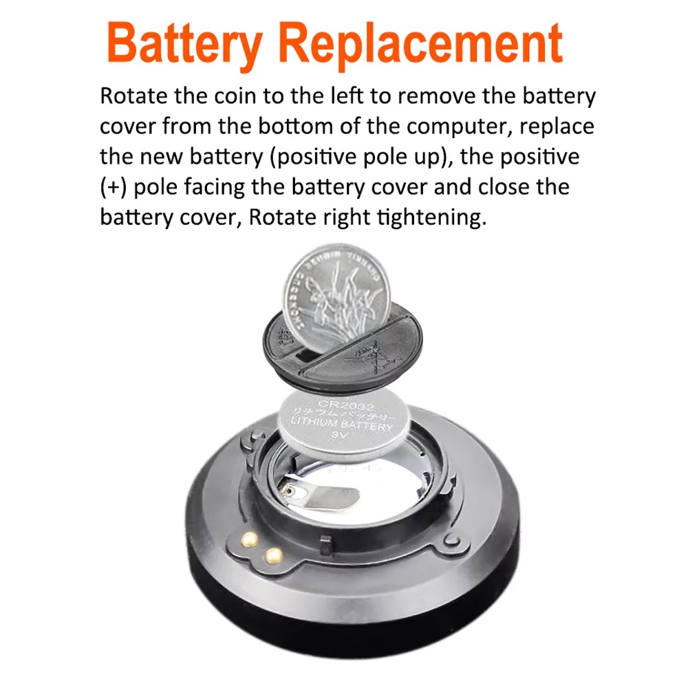 Dcenta Wireless Computer Waterproof Bike Speedometer Multi-functional Odometer