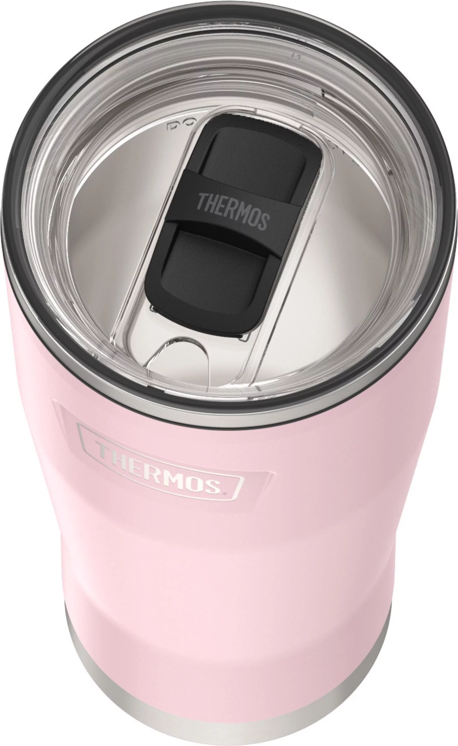 Thermos ICON Series Stainless Steel Vacuum Insulated Cold Tumbler, 24oz, Pink