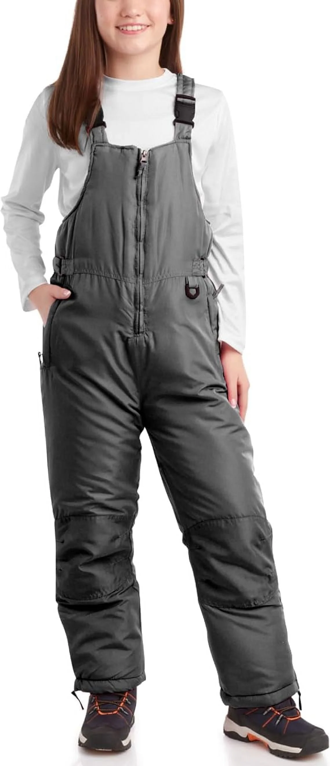 Arctic Hero Kids' Snow Bib - Boys' and Girls' Insulated Waterproof Ski Pants Overalls (4-18)
