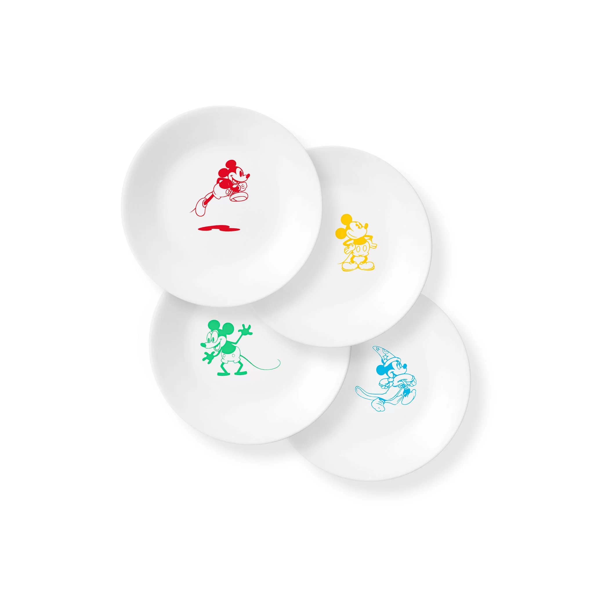 Corelle Disney 6.75” Appetizer Plate 4 Pack