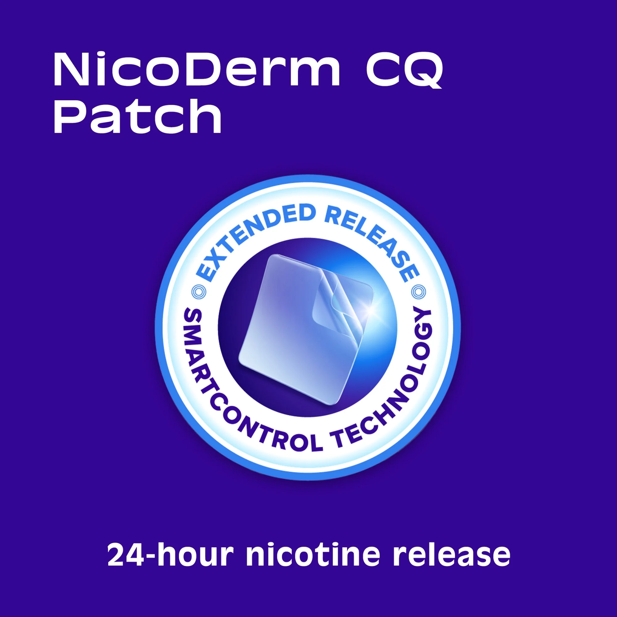 Nicoderm CQ Step 2 Extended Release Nicotine Patches to Stop Smoking, 14 Count
