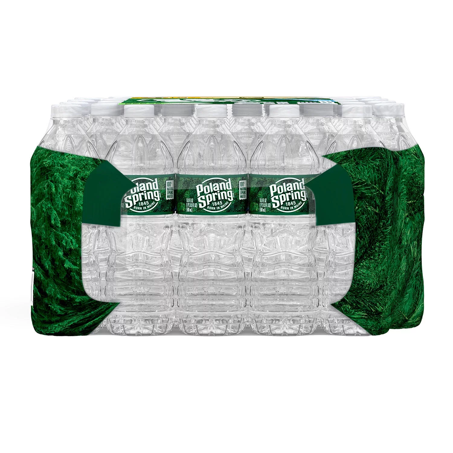 Poland Spring 100% Natural Spring Water, 16.9 Fl Oz, 40 Count Bottles