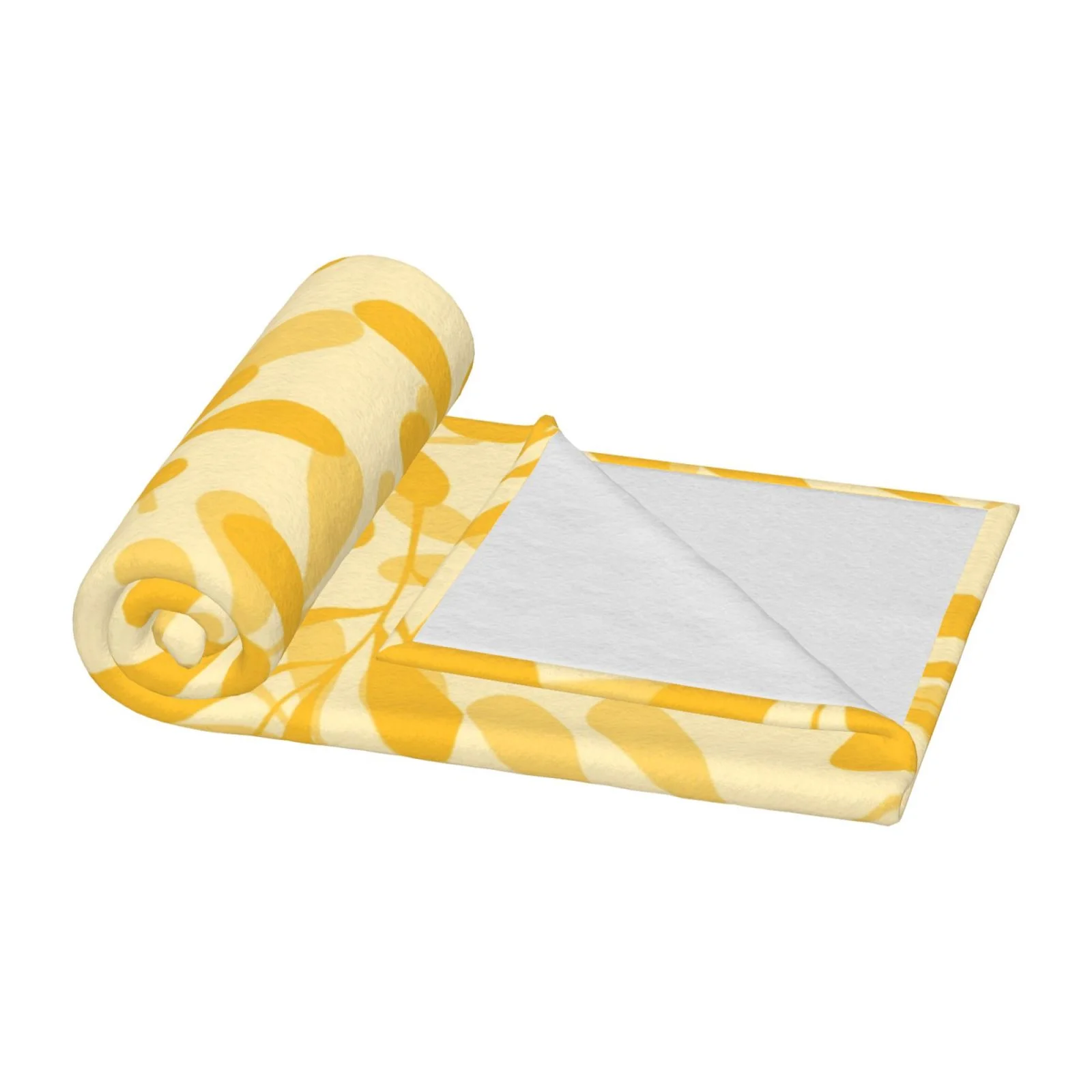 ZNDUO Autumn Leaves Woods Pattern Pattern Thickening Blanket, Fluffy Soft Cozy Flannel Throw Blankets, 40