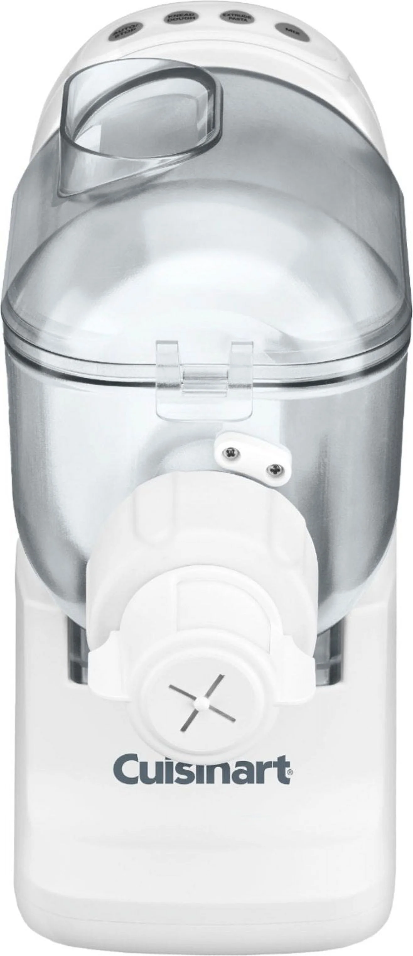 Powered Mixer with Pasta & Bread Dough Functions - White