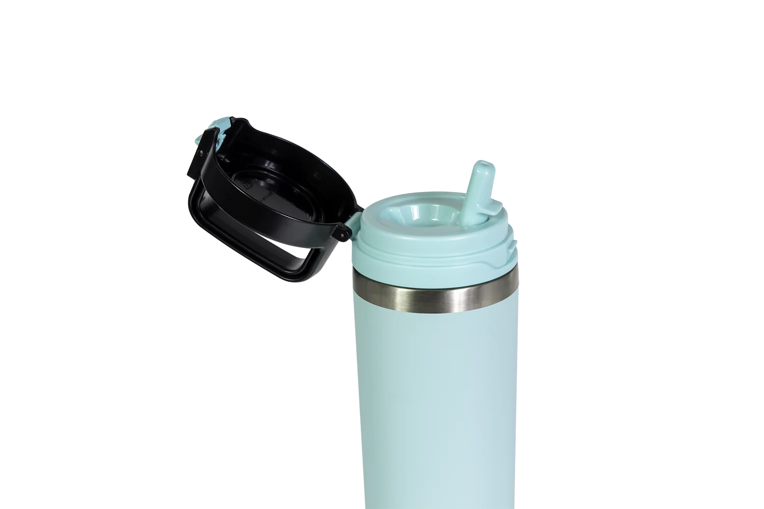 2 Pack COOL GEAR Niagara 25oz Stainless Steel Water Bottle | Locking lid | Pull up sipper