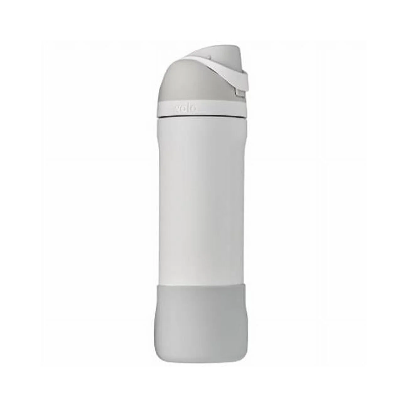 Trove 24 oz Gray Silicone Water Bottle Boot - Pack of 15