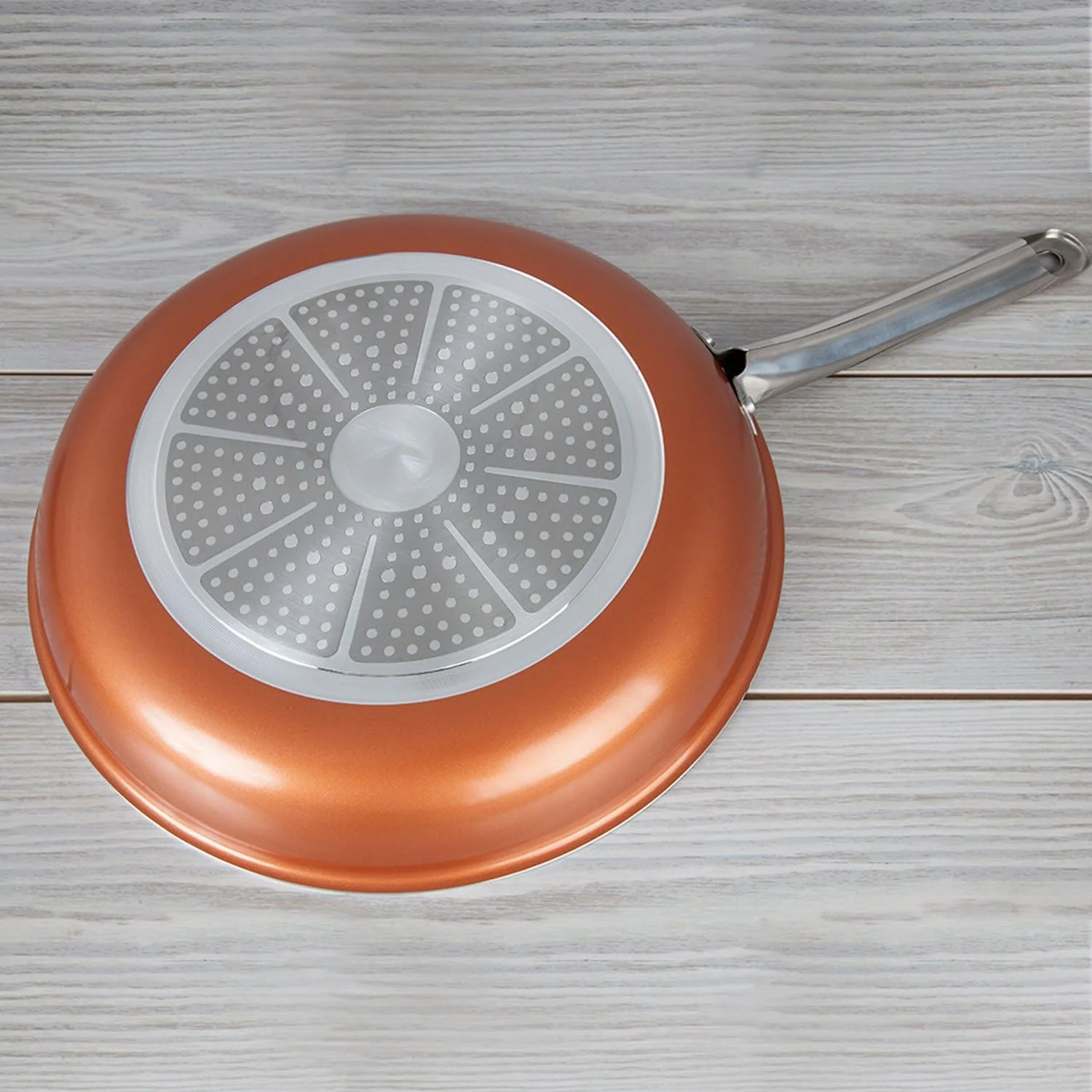 Imperial Home 3 Copper-Core Non-Stick Frying Pan Set