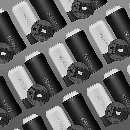 BruMate Hopsulator Trio 16 oz 3-in-1 Dark Aura BPA Free Vacuum Insulated Tumbler