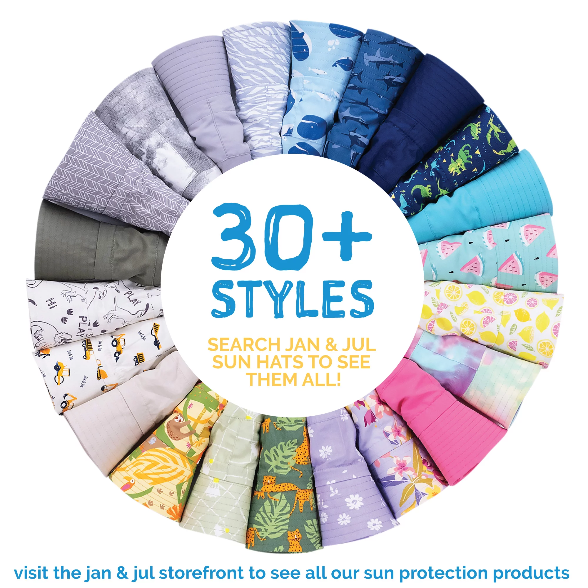 JAN & JUL Sun Protection Swim Hat Baby Boy with Strap, Quick Dry (S: 0-6 Months, Black)