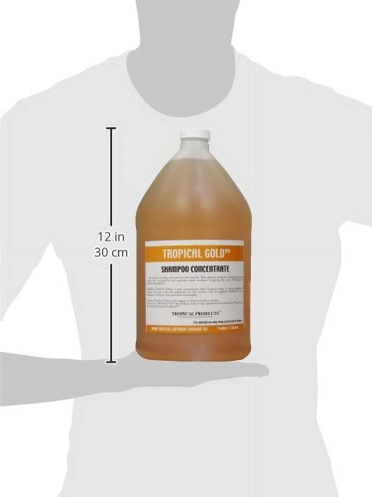 Tropical Gold Dog and Cat Shampoo, 1-Gallon