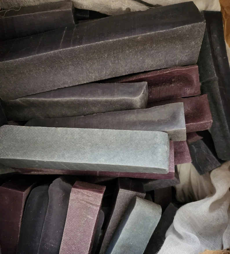 Himalayan Yak Milk Bones Dog Chews for Dogs -Blueberry Flavor, Organic, each 5-6 