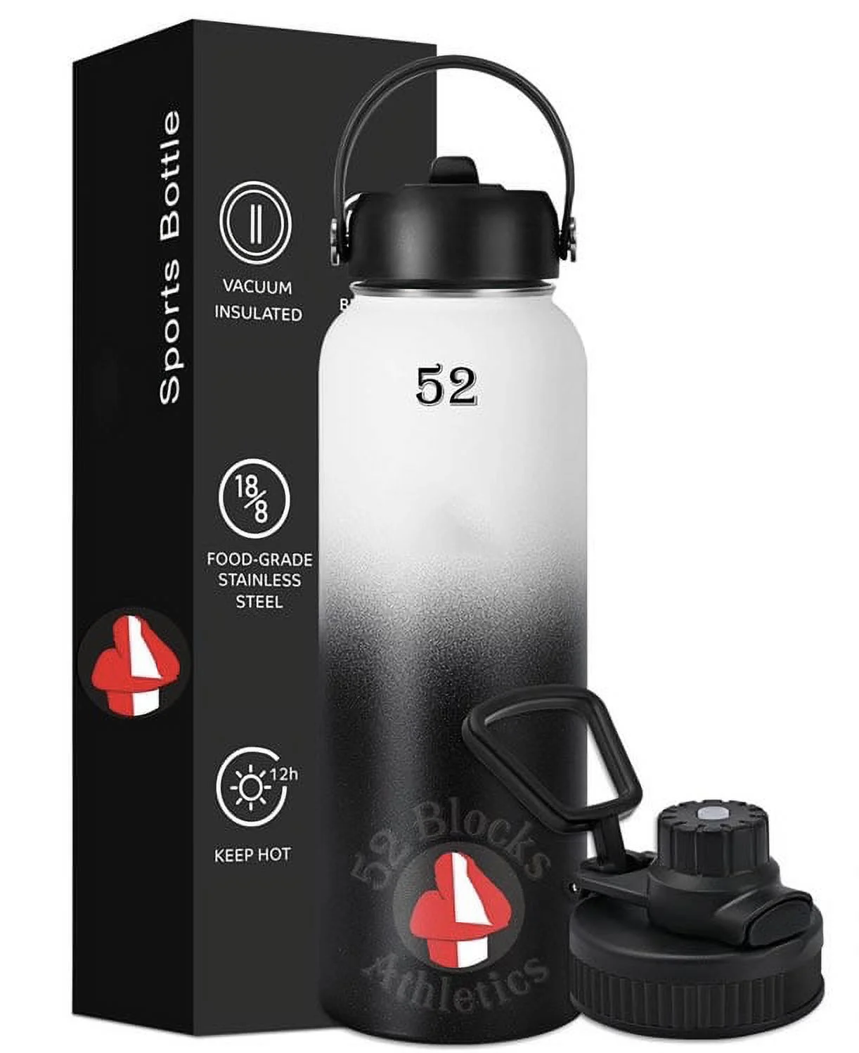 52 Blocks Athletics Sports Bottle