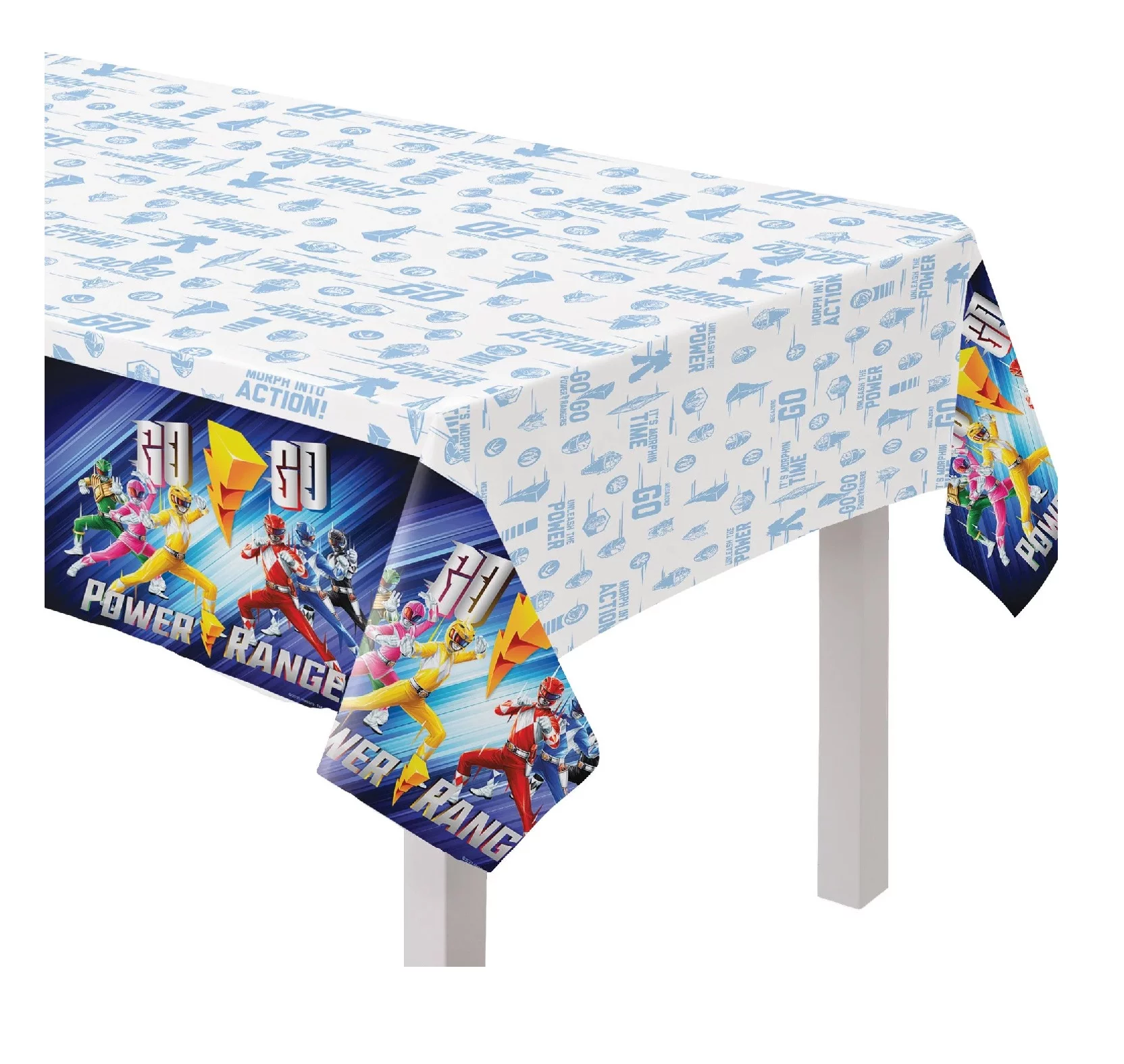 Power Rangers Birthday Party Supplies Bundle includes 24 Dessert Cake Plates 7