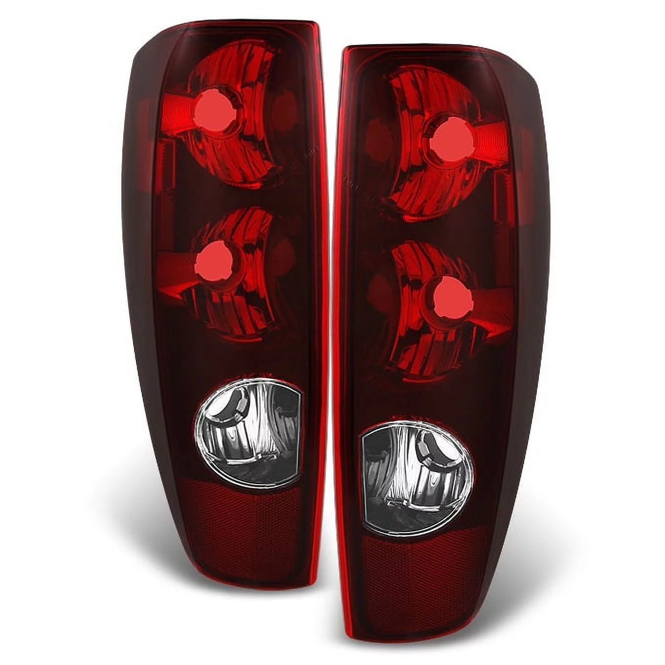 AKKON - For Chevy Colorado /GMC Canyon Truck Red Tail Lights Driver Left + Passenger Right Replacement Pair