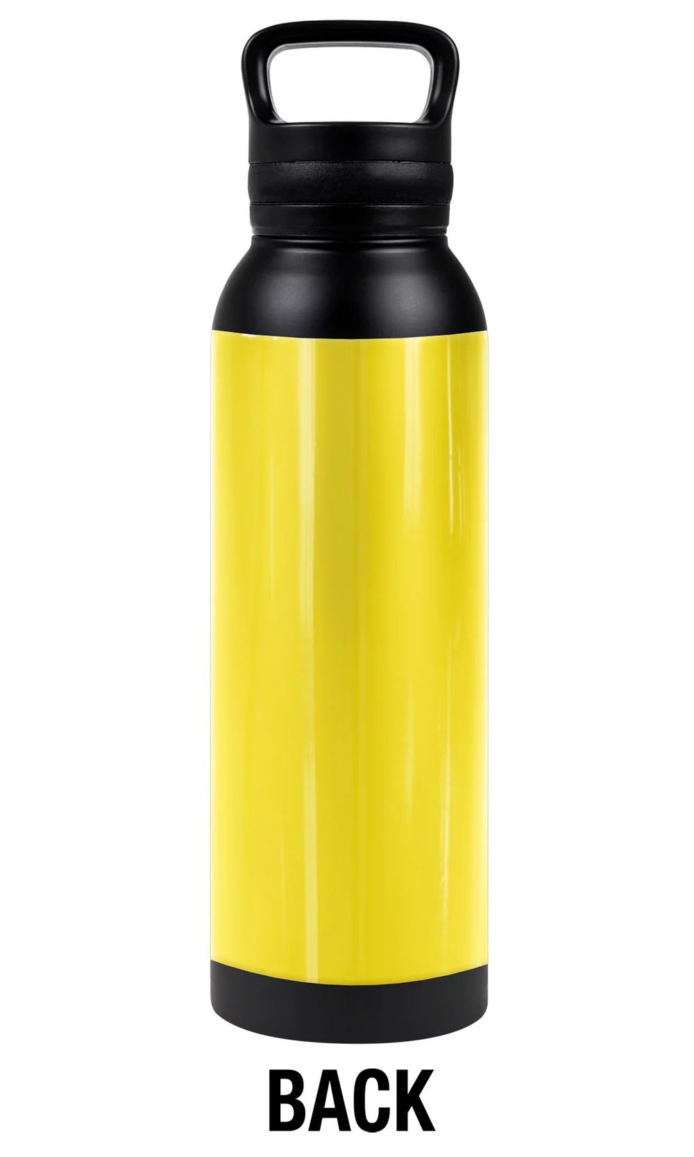 Looney Tunes Official Taz 24 oz Insulated Canteen Water Bottle, Leak Resistant, Vacuum Insulated Stainless Steel with Loop Cap, Black