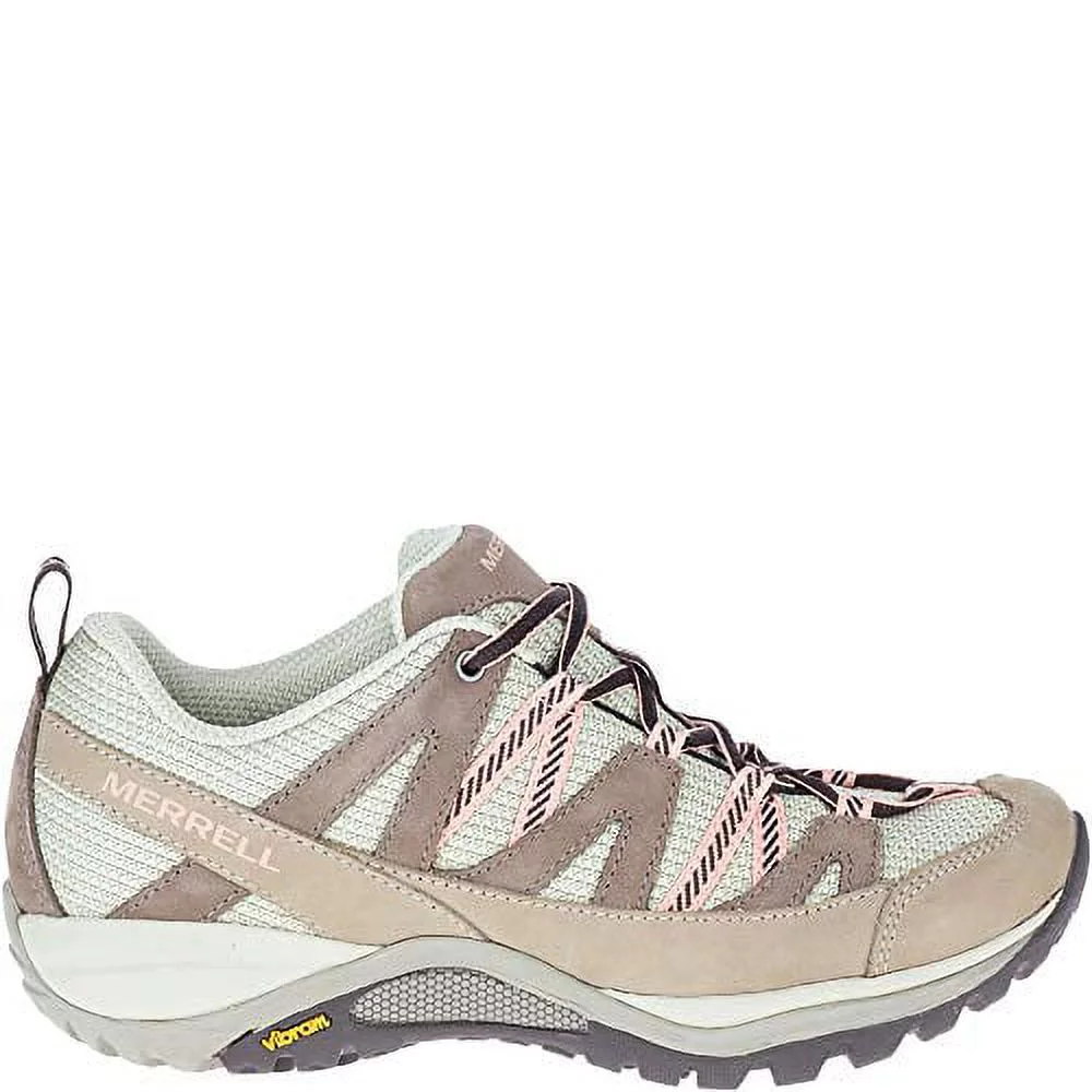 Merrell Womens Siren Sport 3 Hiking Shoe Moonrock/Peach 5.5 Wide