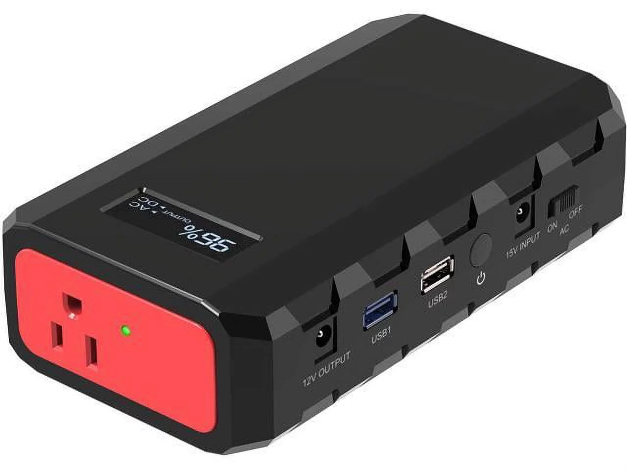 88.8Wh|65Watts Portable Laptop Charger with AC Outlet, A Super Travel Portable Battery Pack & Power Bank for HP, Notebooks, MacBook, Laptops