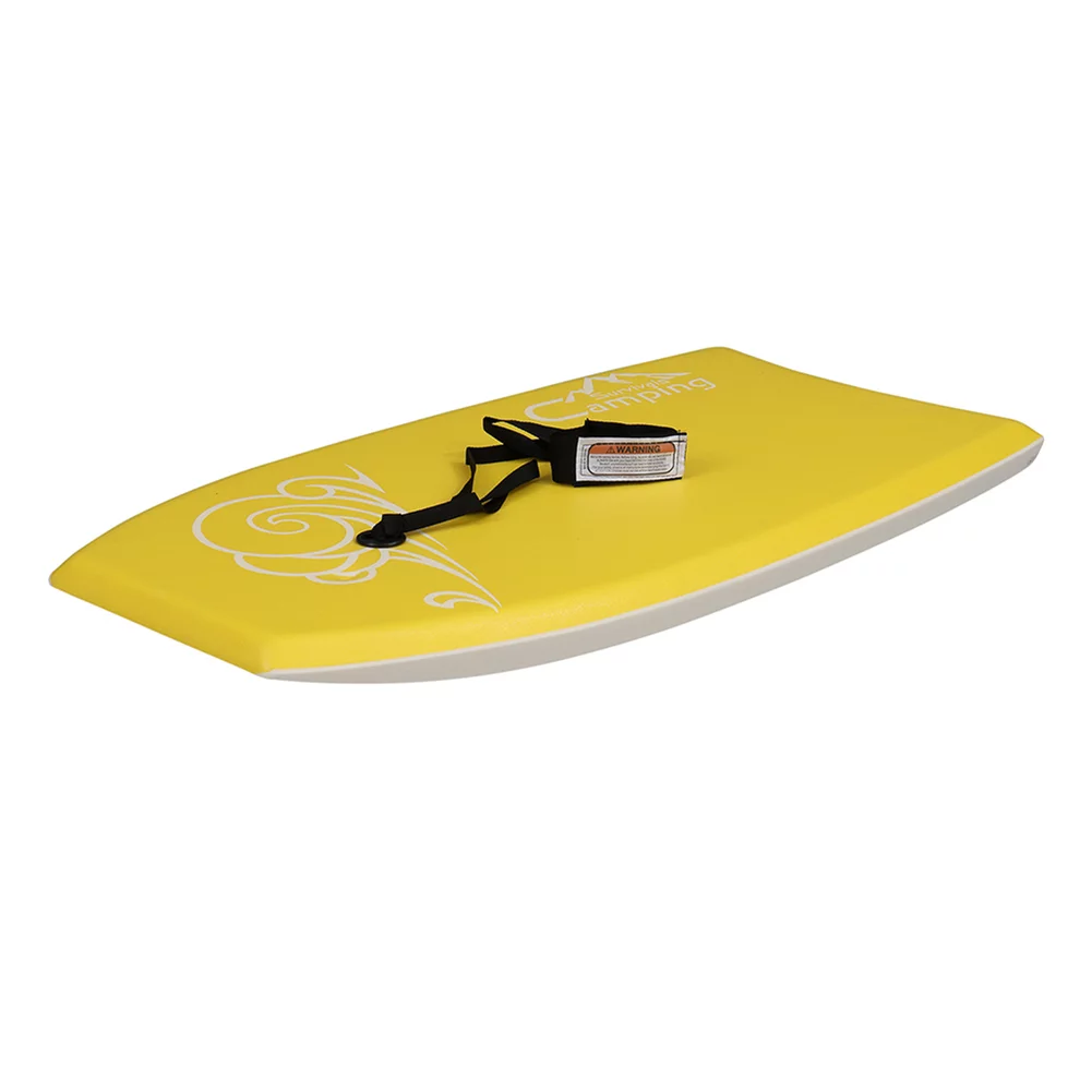 CoSoTower 33in 25kg Water Kid/Youth Surfboard Yellow-00396137