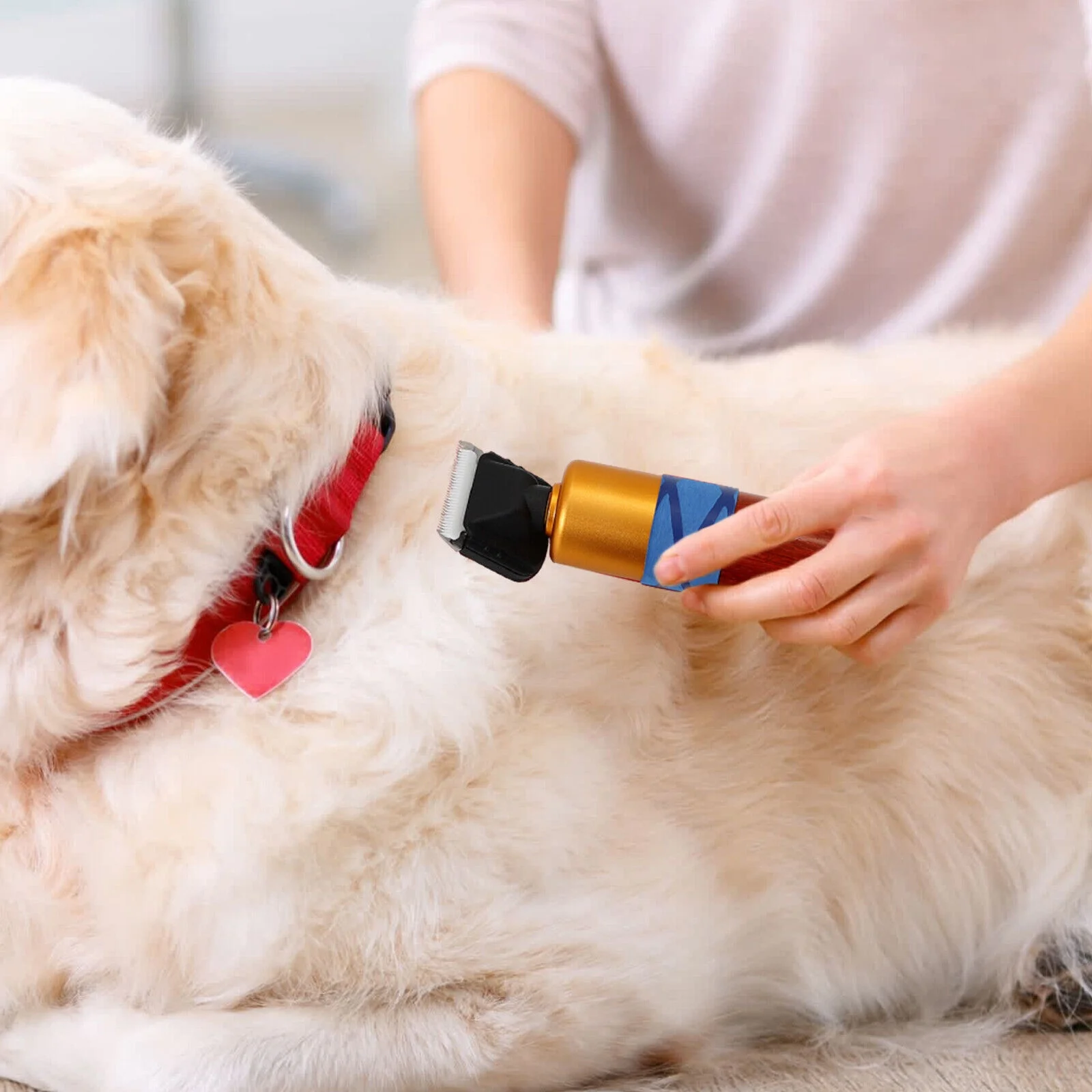 Oukaning 200W Electric Animal Shave Grooming+Brush Livestock Groomer 110V