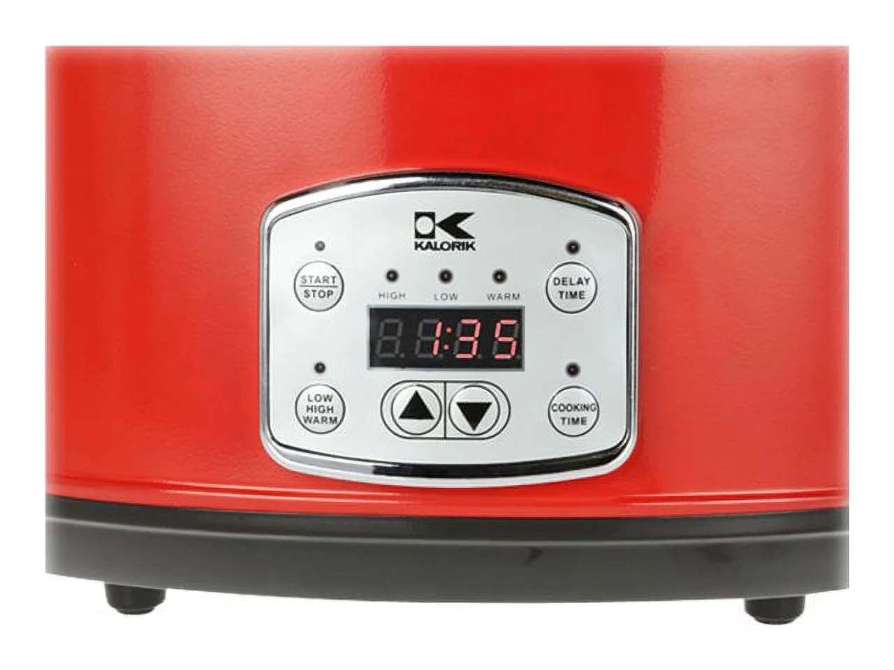 Kalorik SC 41175 R - Slow cooker - 8 qt - red