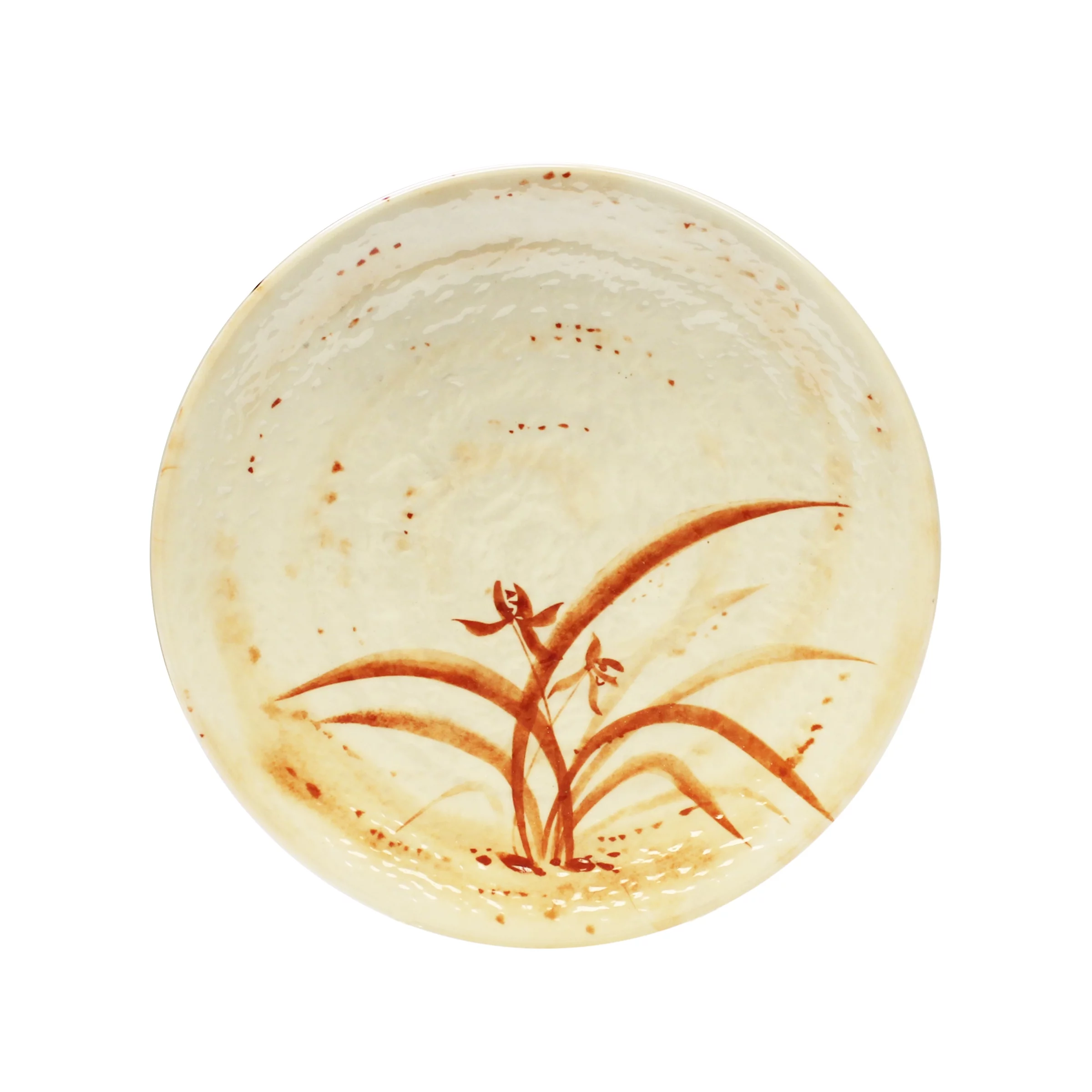Excellante Gold Orchid Melamine Dinnerware Collection 10 1/2
