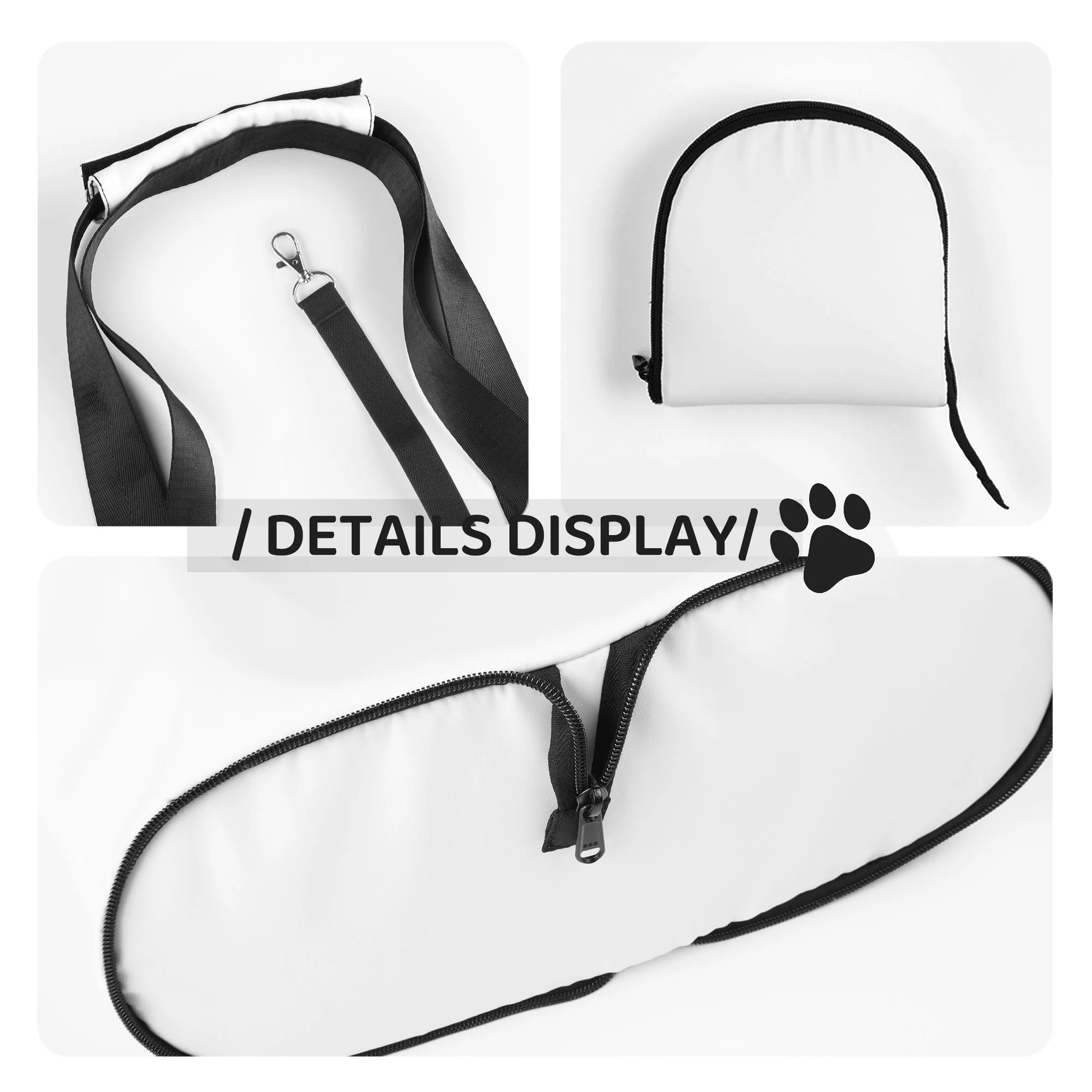 TEQUAN Foldable Dog Purse Carrier, Collapsible USA Patriotic 4th of July Flag Prints Pet Travel Tote Bag for Small Cat Puppy, Waterproof Dog Soft-Sided Carriers