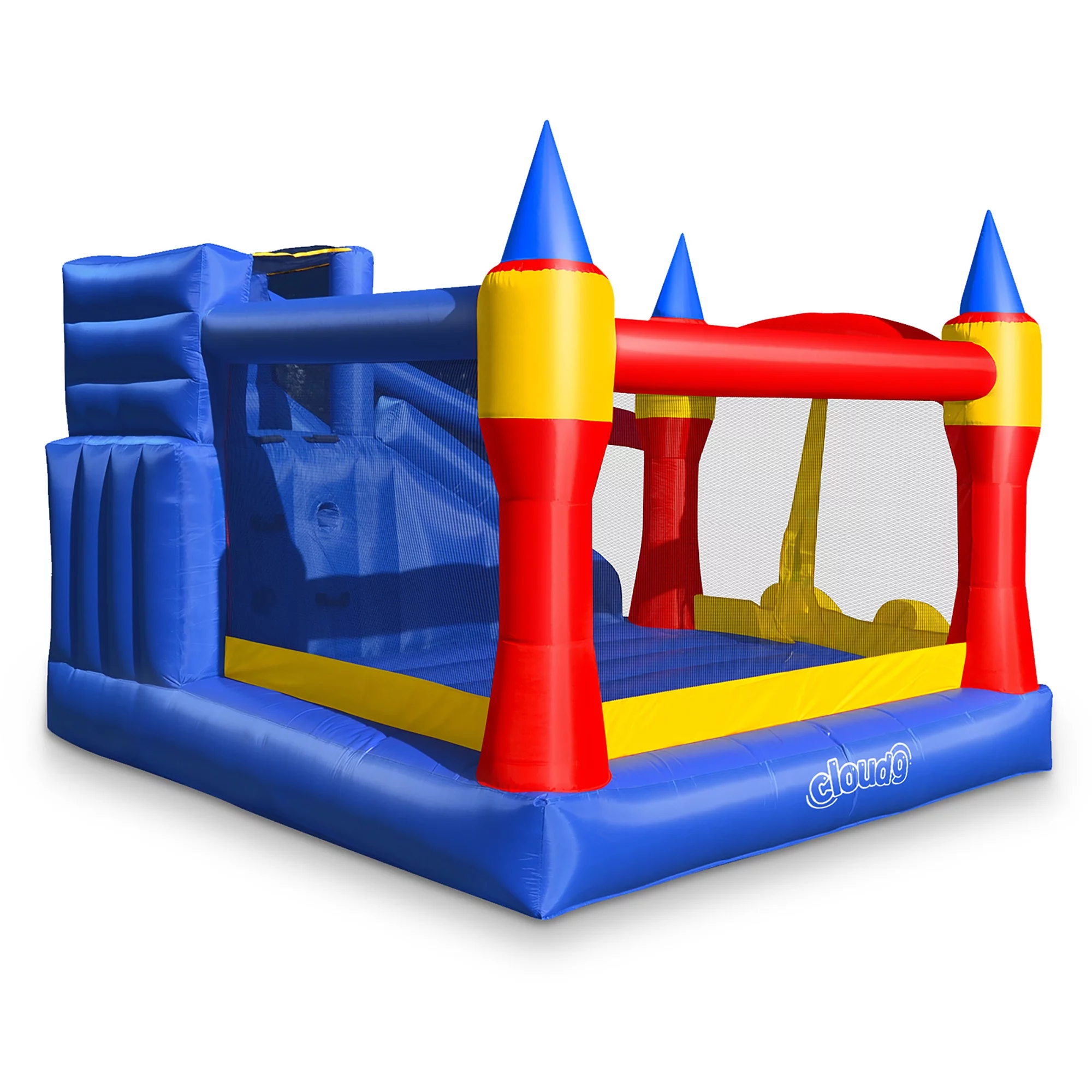 Cloud 9 Royal Slide Bounce House with Blower