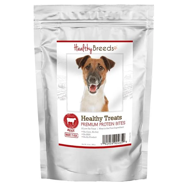 Smooth Fox Terrier Healthy Treats Premium Protein Bites Beef Dog Treats, 10 oz