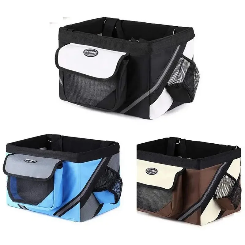 NEW Pet Bike Bag Bicycle Baskets Bike Handlebar Front Basket Small Cat Dog Carrier For Travel Shopping Cycling Package