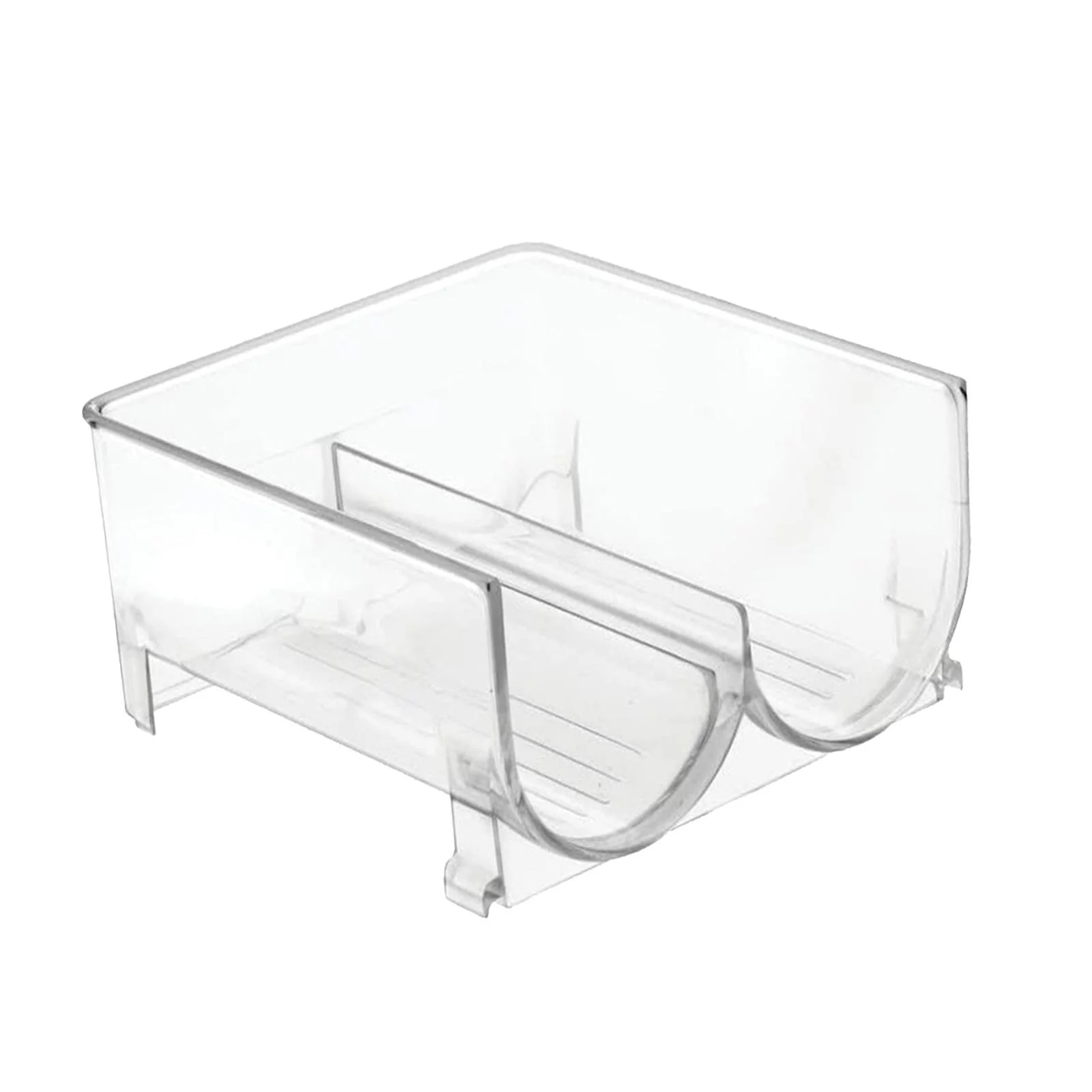 Clear Rack Water Bottle Holder Pet Stackable Modern for Fridge Cabinets ,