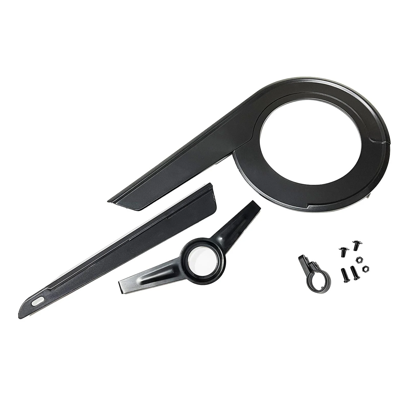 Chain Guard 40-42T Bike Chain Protector for Riding Cycling Bicycling with Tail fixed