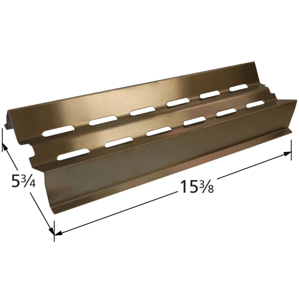 Music City Metals heat plate stainless steel 15375 x 5 90031