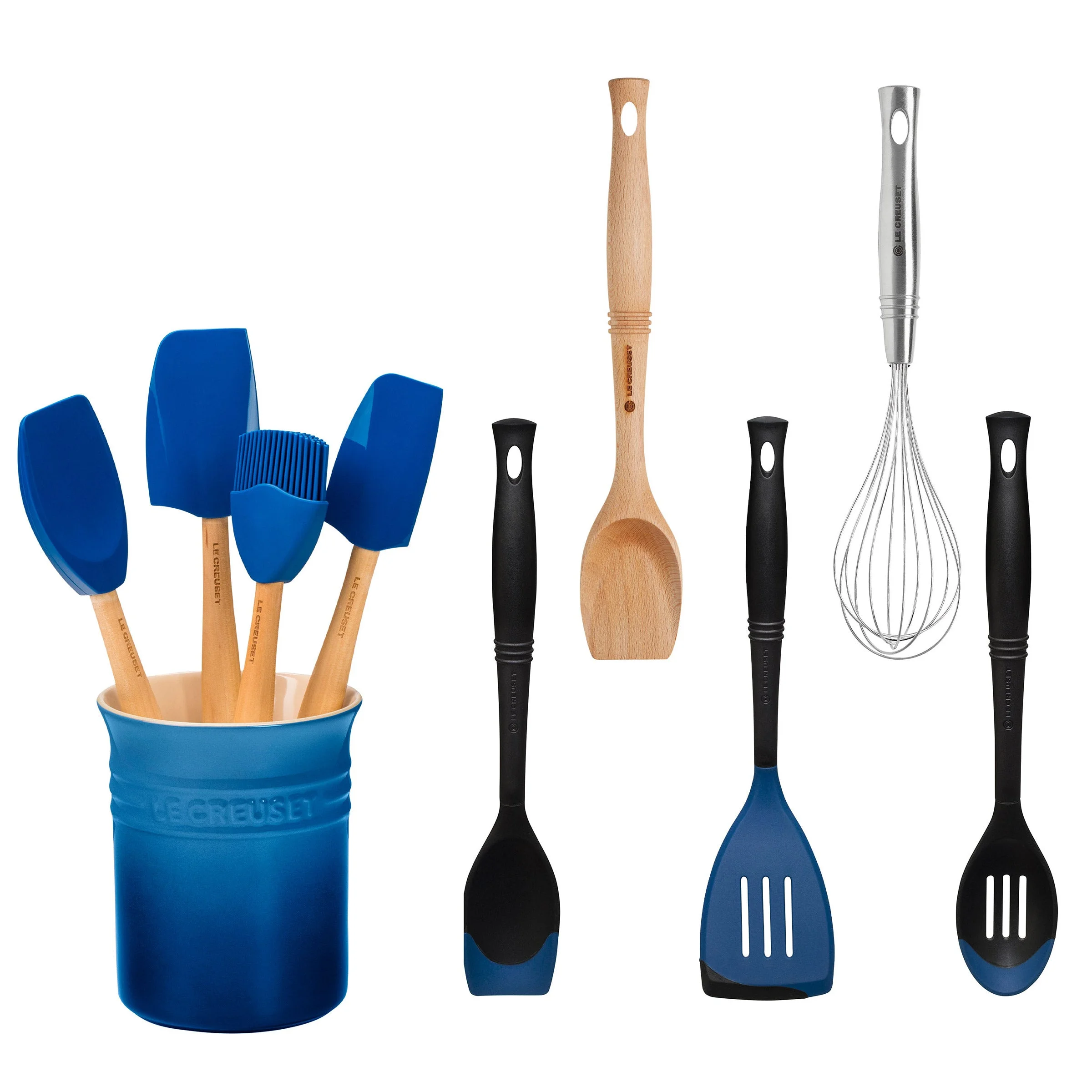 Le Creuset Kitchen Utensils and Crock, 10-Piece Set