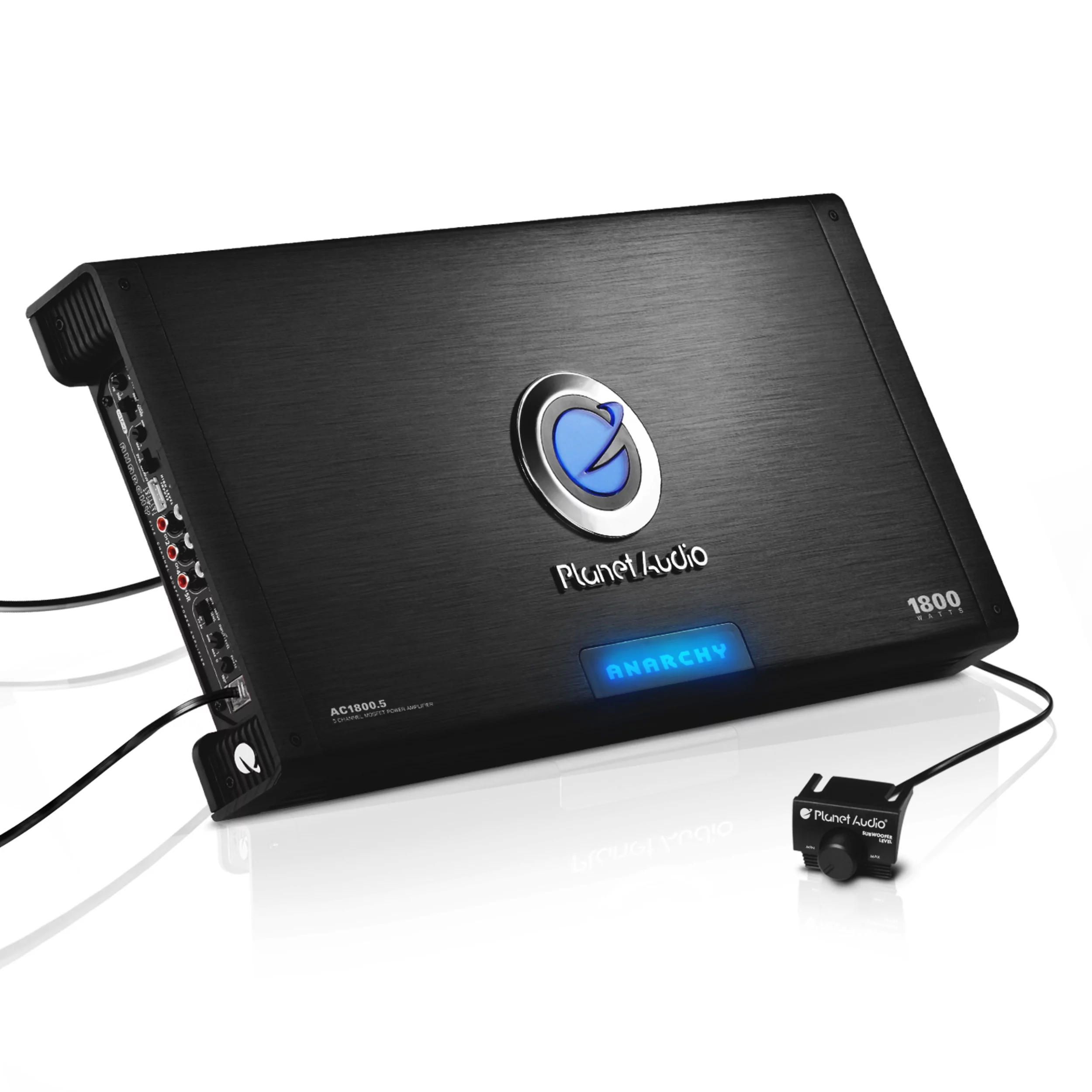 Planet Audio AC1800.5 1800W 5 Channel Car Amplifier Power Amp + Remote