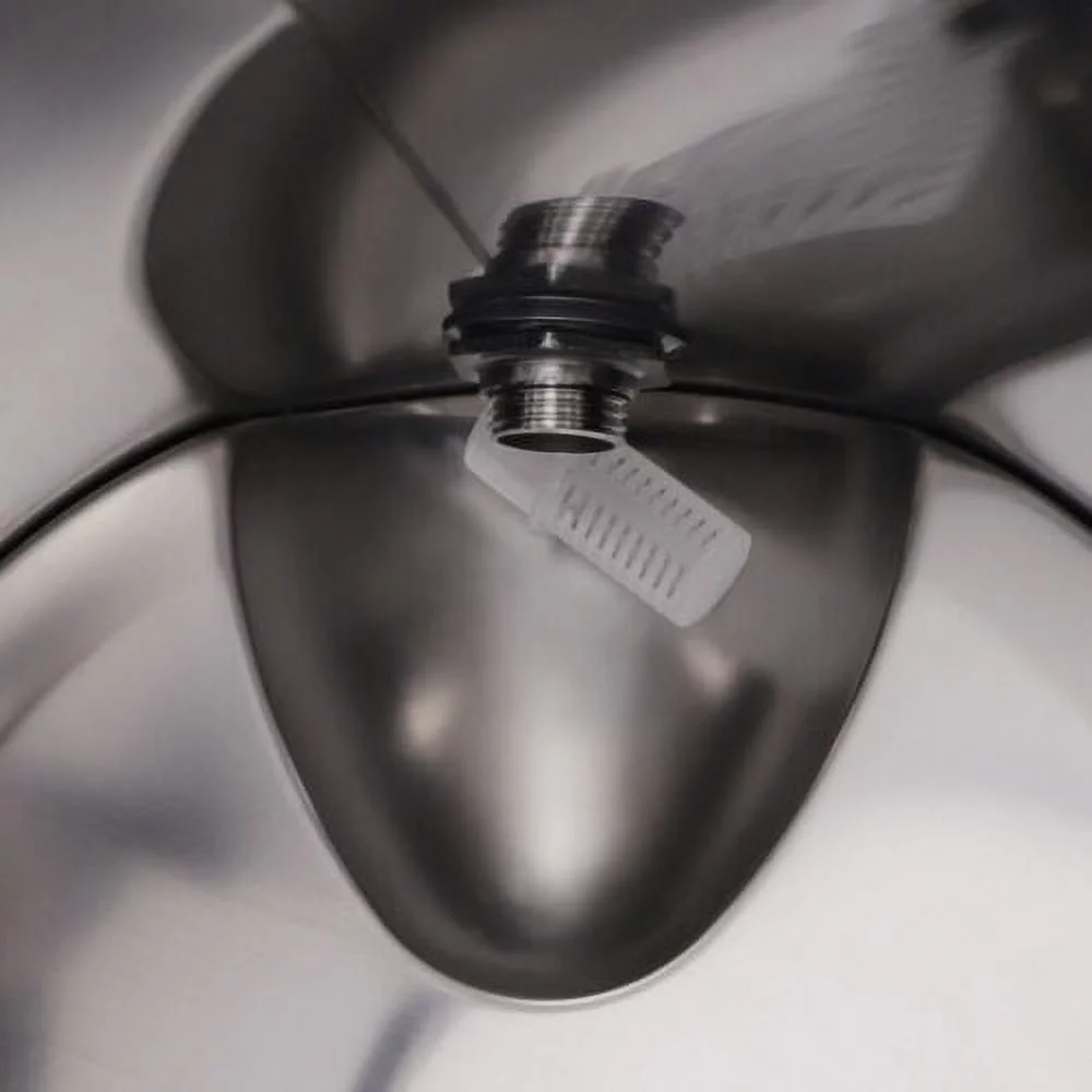 12L Insulated Beverage Dispenser Hot & Cold Tea Water Dispenser Stainless Steel