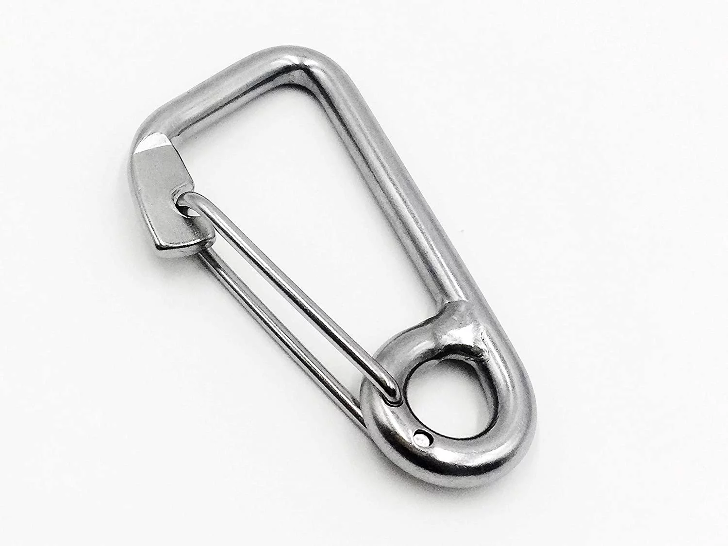 Marine City 316 Marine Grade Stainless Steel Carabiner Spring Snap Hook Boat B:3 Inches