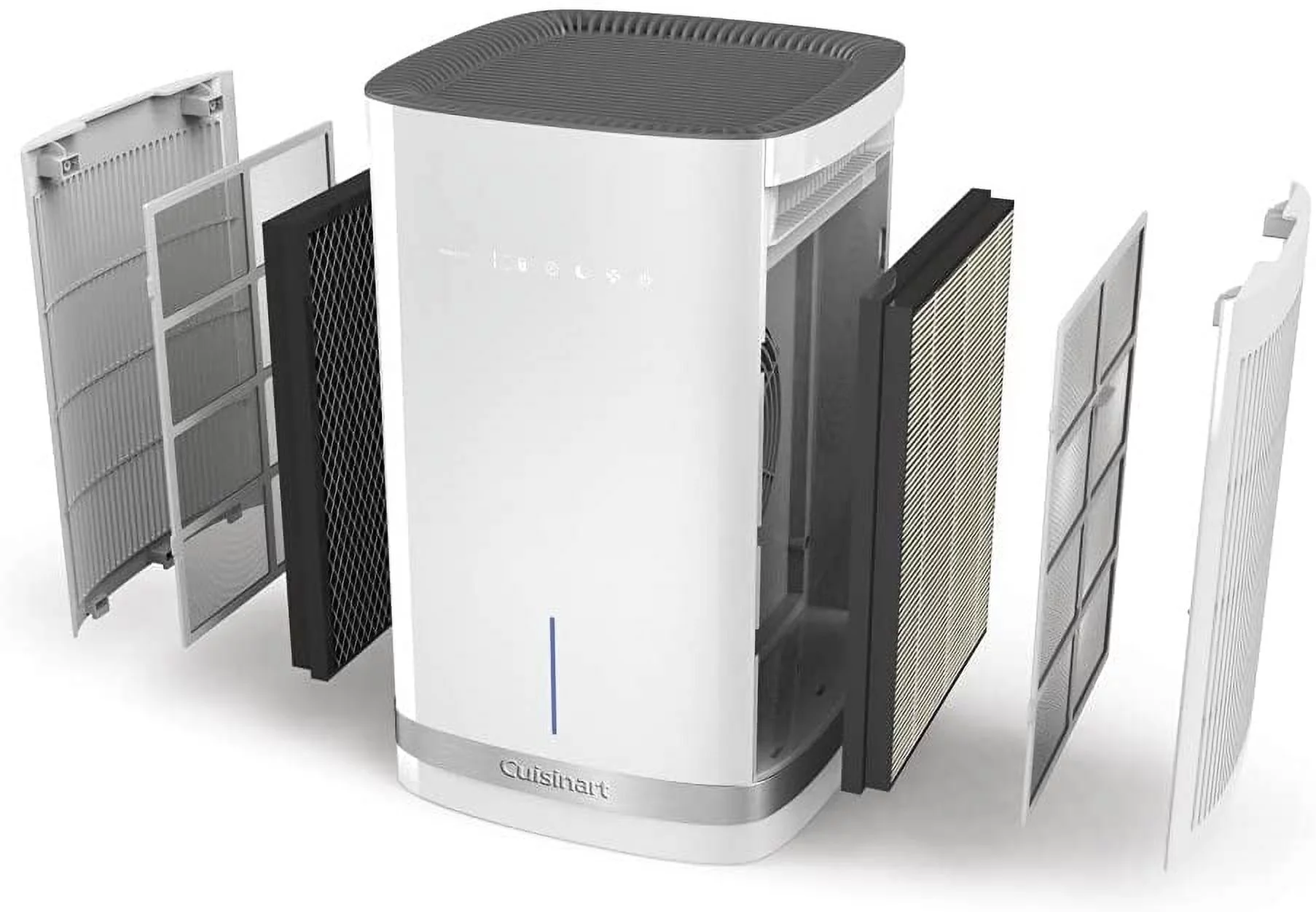 Cuisinart CAP-500 PuRXium Medium Room Countertop Air Purifier with HEPA Filters Bundle with 1 Year Extended Protection Plan