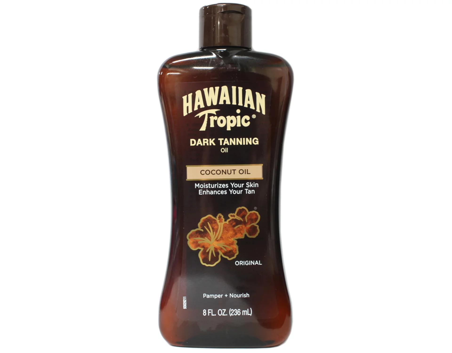4 Pack Hawaiian Tropic Dark Tanning Oil, Nourishing, Original, 8 Oz Each
