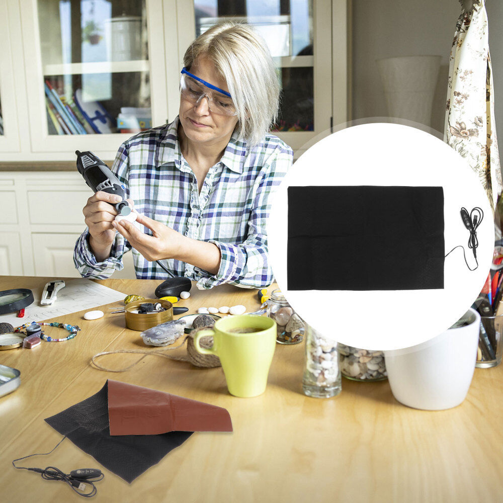 Cat Warm Heat Pad Heating Clothes USB Heated Dog Bed Mylar Blanket Thermal