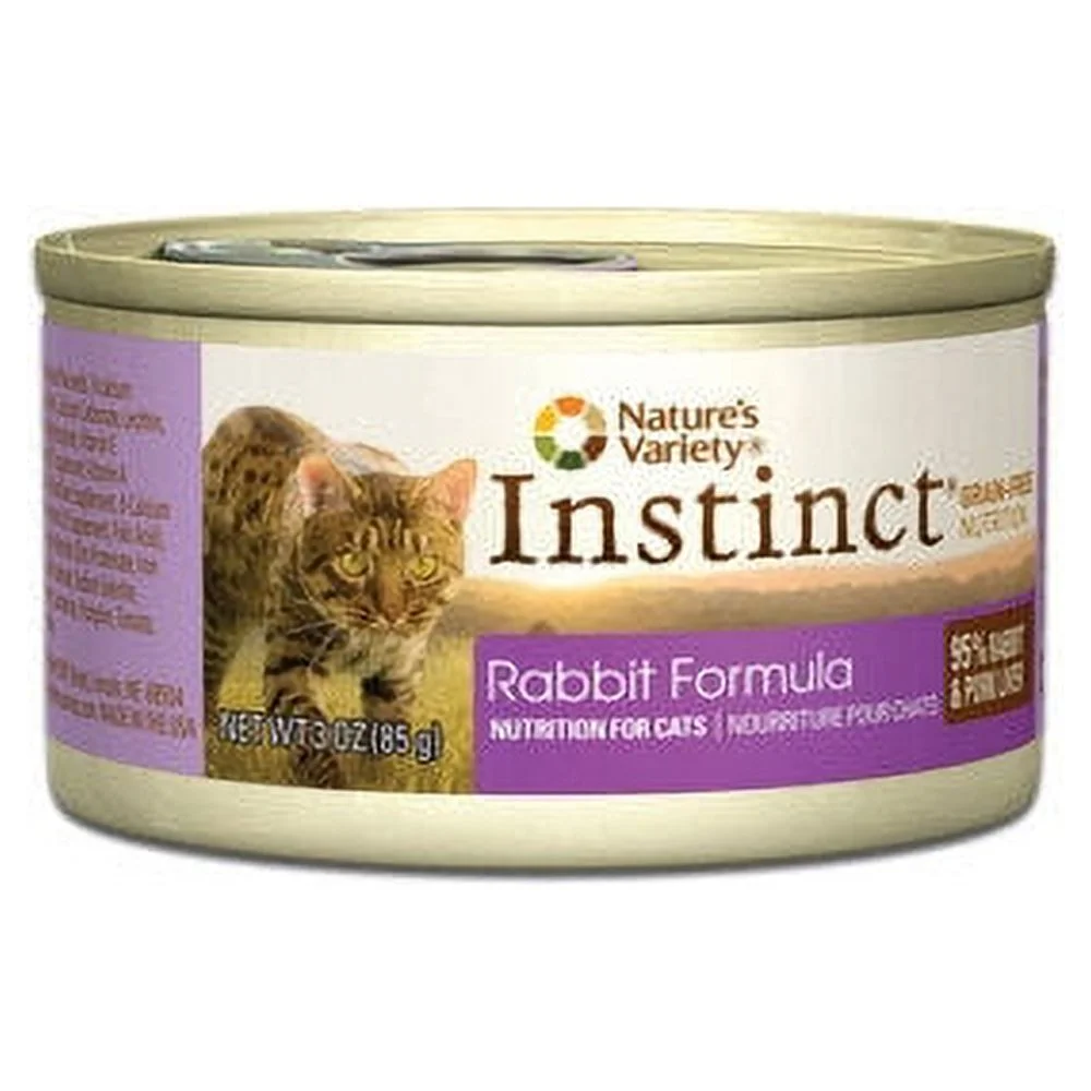 Nature's Variety Instinct Rabbit Canned Cat Food