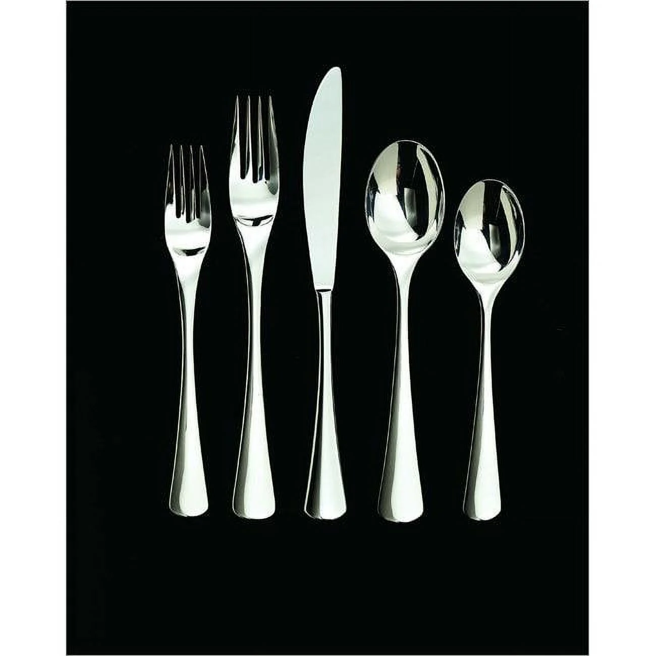 Mariko 5 Piece Place Setting - 18-10 Stainless - Mirror Finish