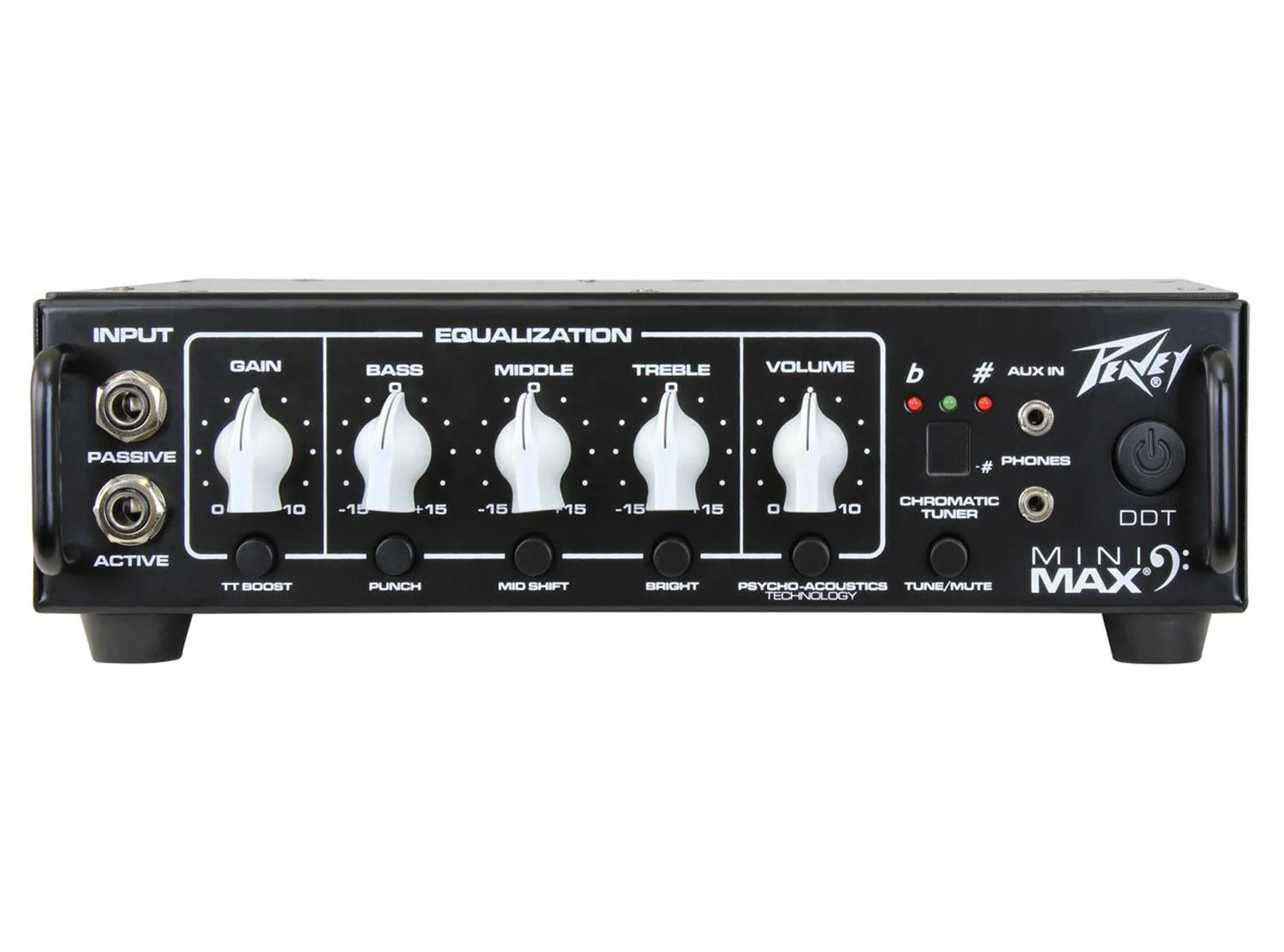 Peavey MiniMAX 600-Watt Electric Bass Amplifier Head