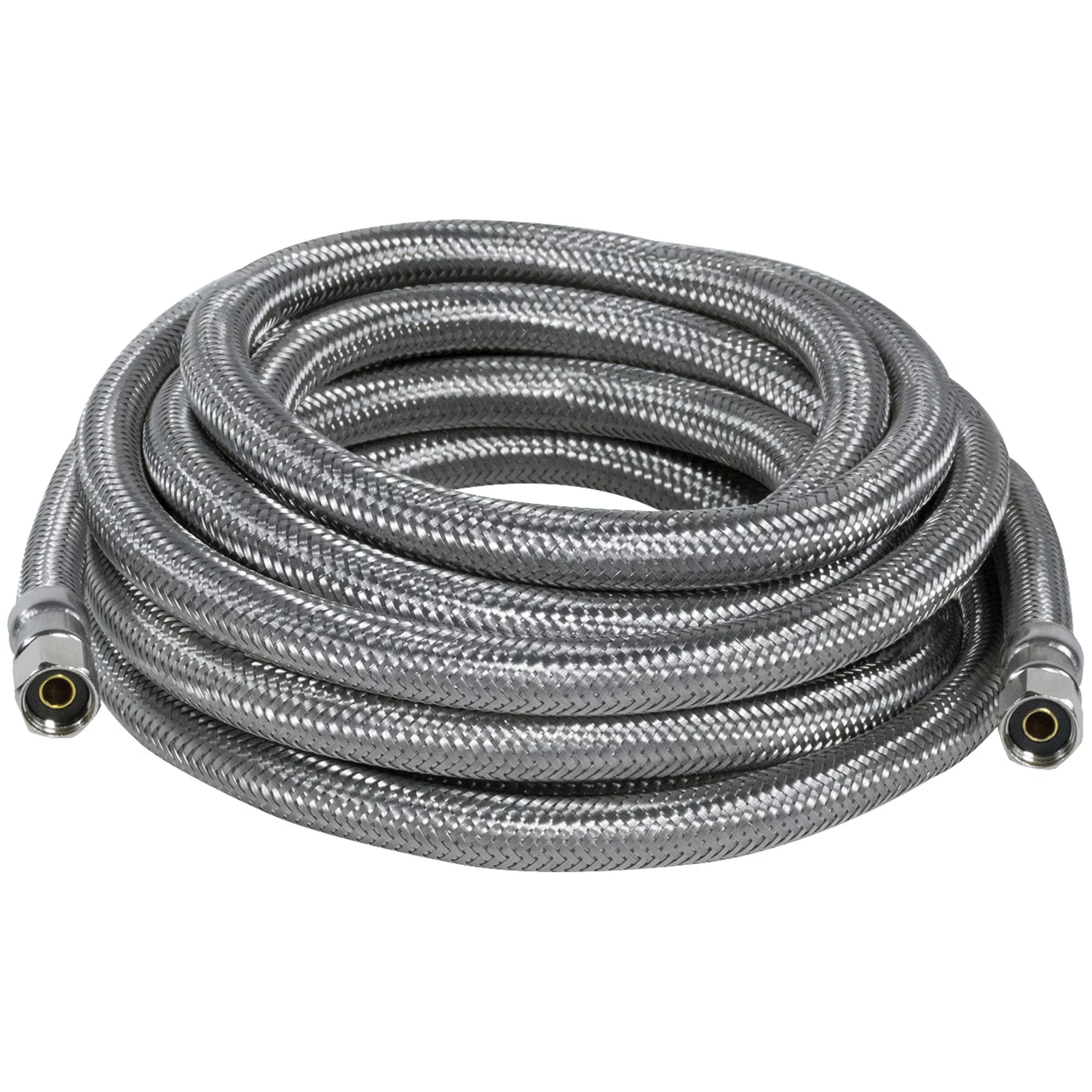 Certified Appliance Accessories LM180SS Braided Stainless Steel Ice Maker Connector, 15ft