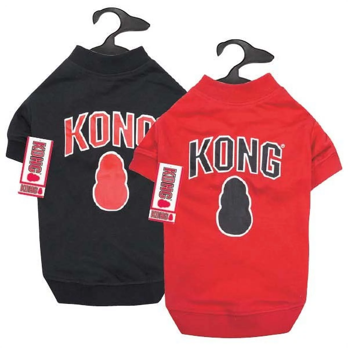 Kong Dog Tee, X-Small, Red