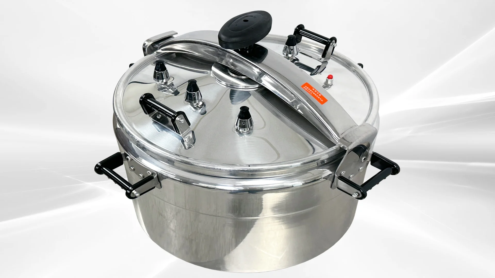 100 QT Aluminum Commercial Largest Size Pressure Cooker