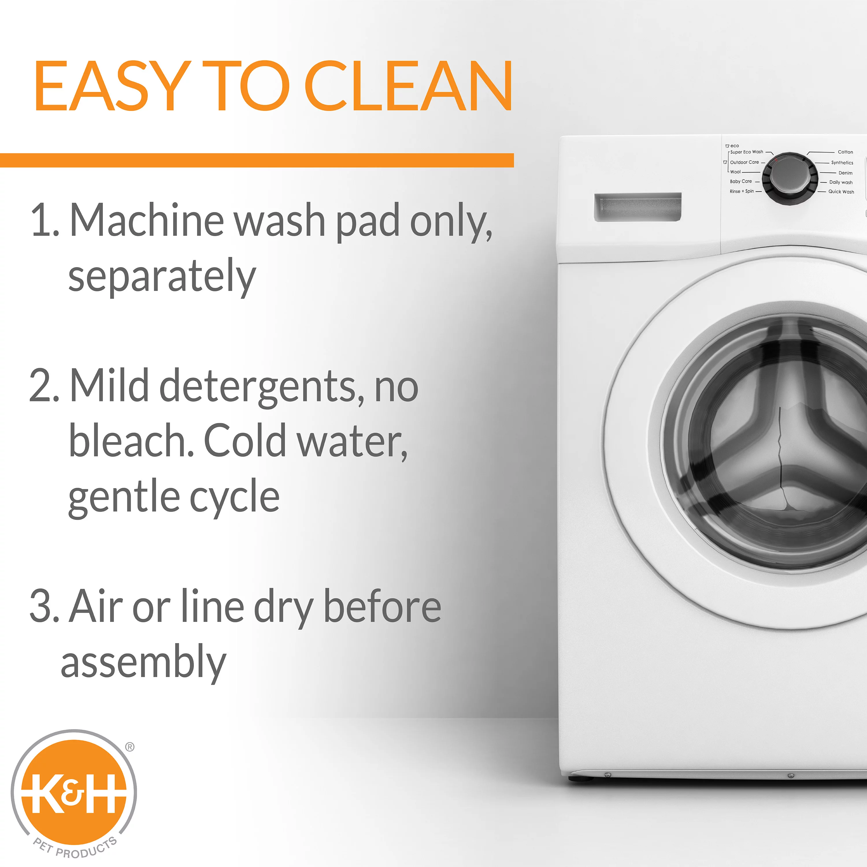 K&H Pet Products Deluxe Bolster Crate Pad Fleece 25 X 37 Inches