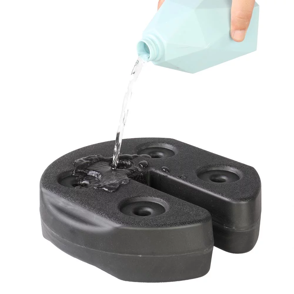 Winado Weight Plates 6 Pcs Tent Shade Canopy Water Fillable Black
