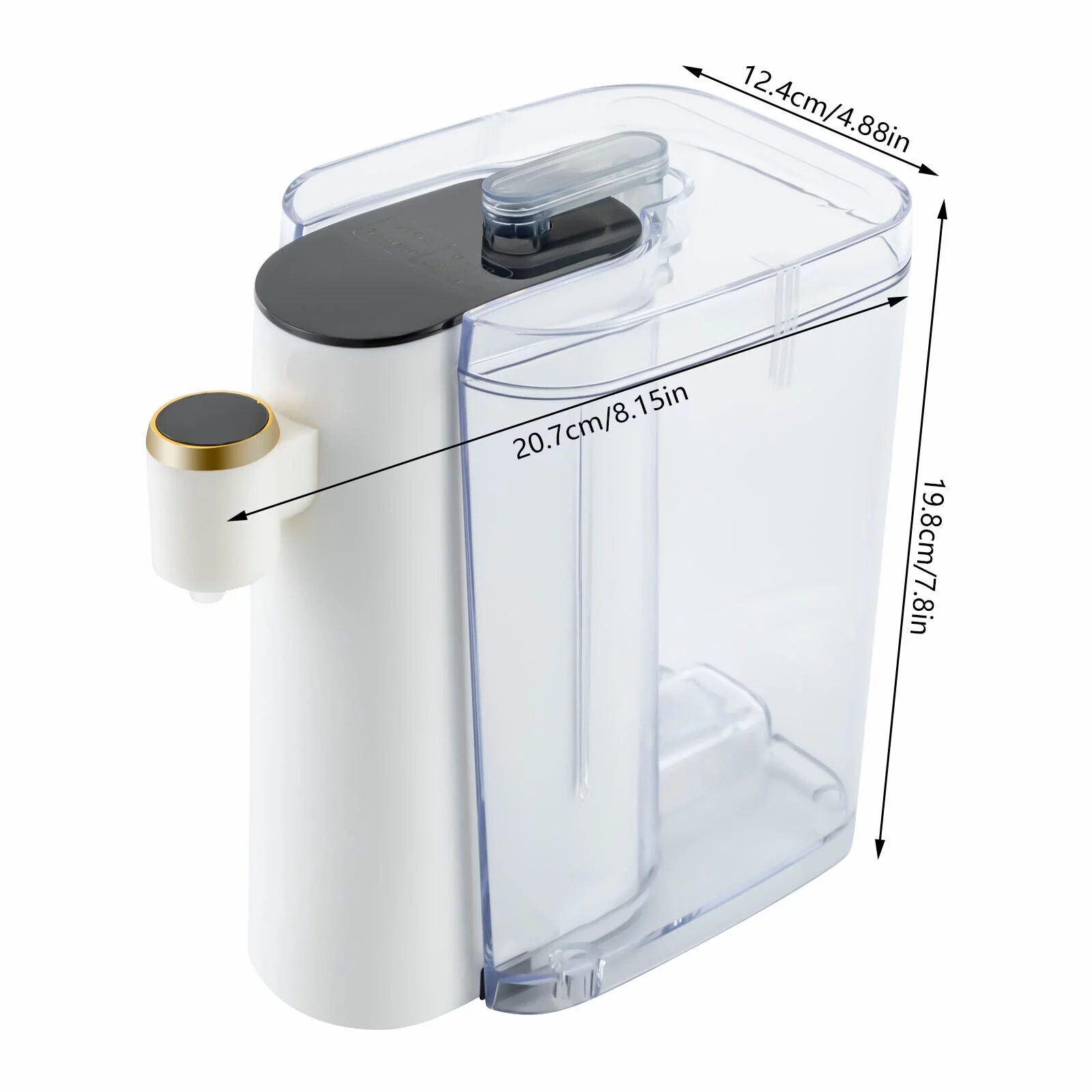 1200ml Cold and Hot Water Dispenser Top Loading Small Water Cooler Dispenser