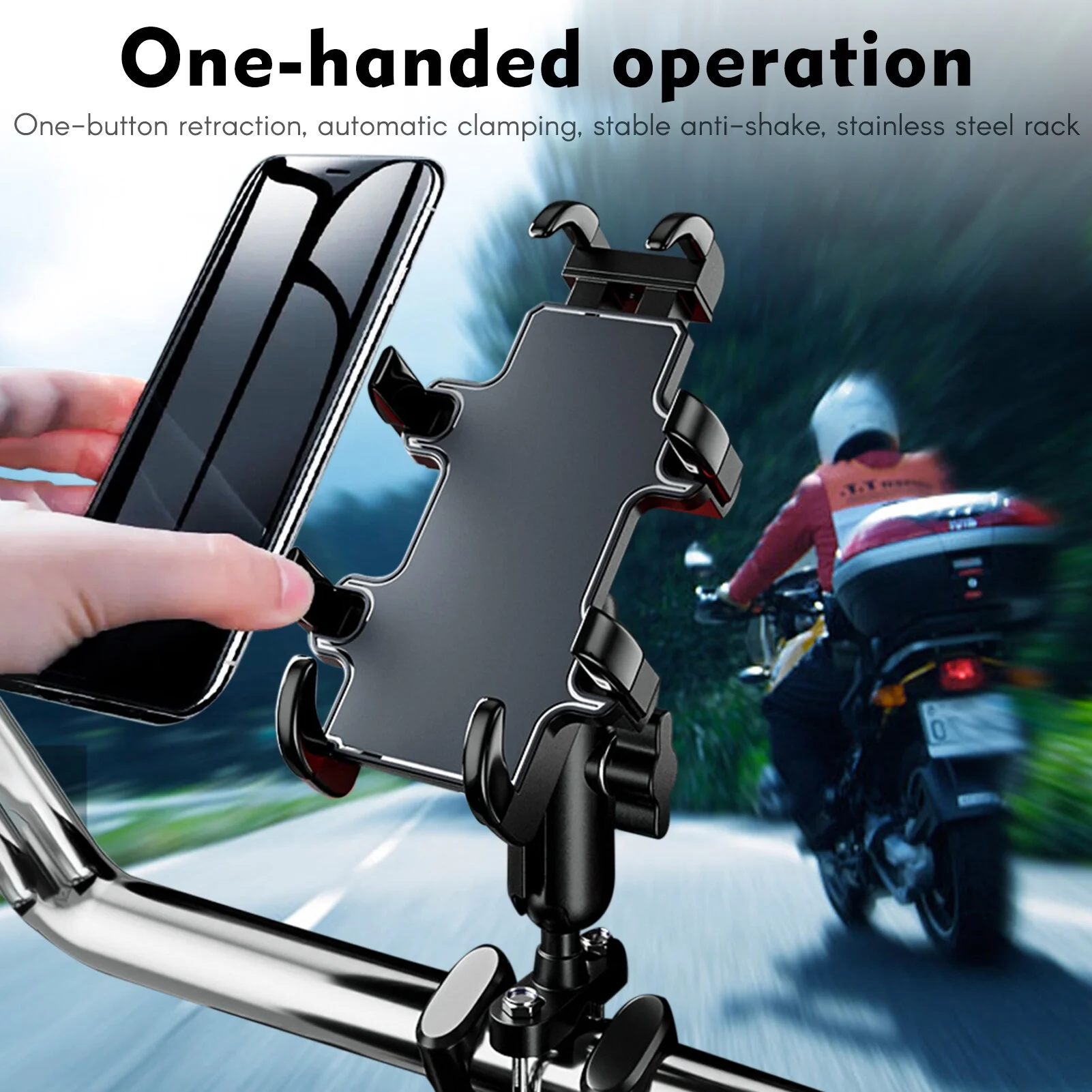 GoolRC Bracket,Release Suitable 4.7-6.5inch Mount Rotate Lock Quick Release Suitable Buzhi Rotate Lock Quick Bike Mount Lock Quick Release Laoshe